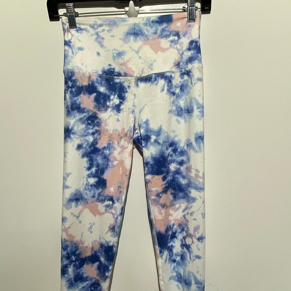 So Women's Multicolor Tie Dye High Rise Stretch Sporty Leggings Size XS NWT